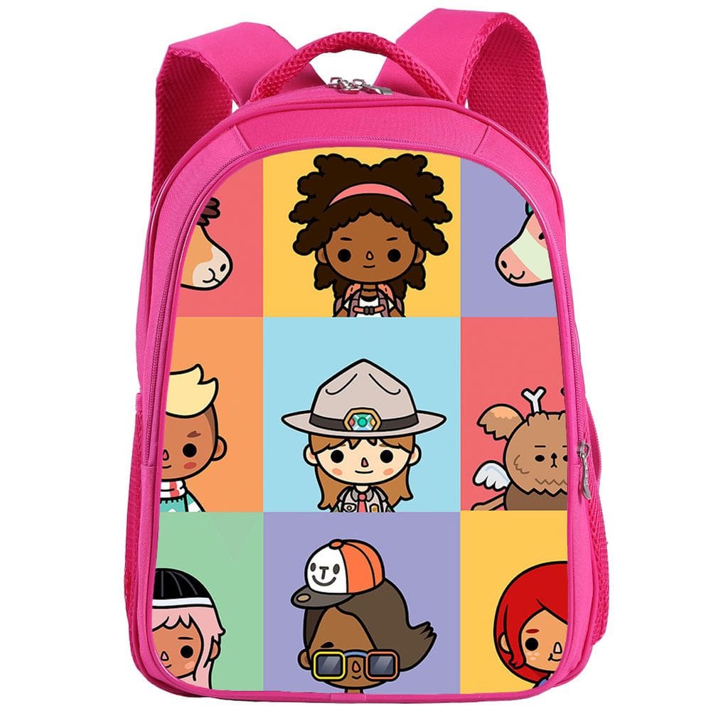 Mochila escolar Tocass Boy Anime Schoolbag 30x13x40cm