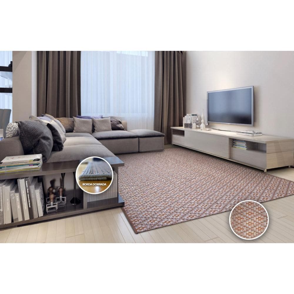 Capacho Sisal Look Pop Artesanato1 050X080 Cm