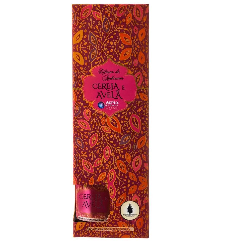 Difusor De Ambientes Aroma Cereja E Avelã 250 Ml