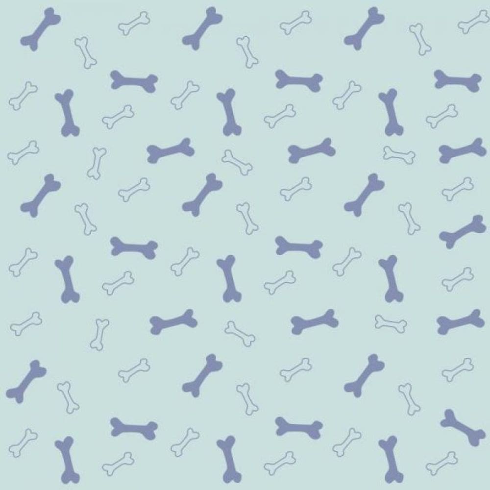 Papel De Parede Infantil Osso Cachorro