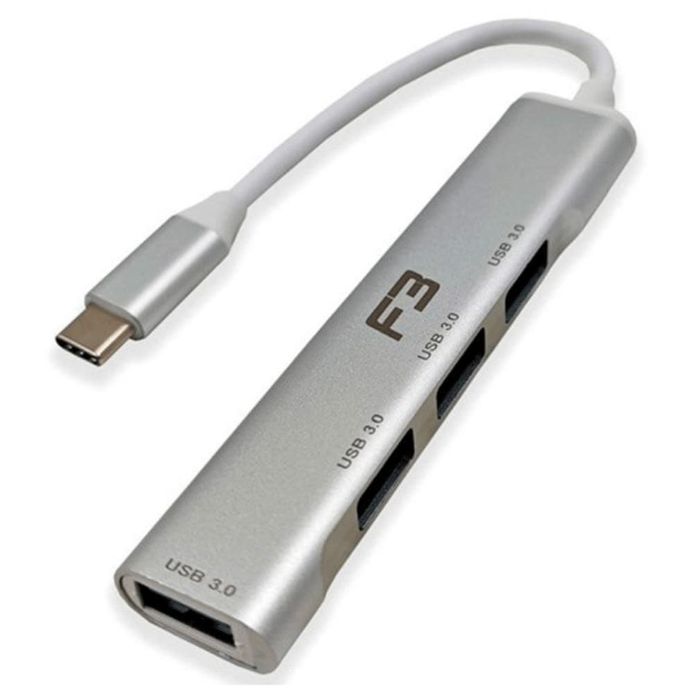 Hub Adaptador Tipo-C Para Usb 3.0 4 Portas Jc-Tyc-4Usb F3