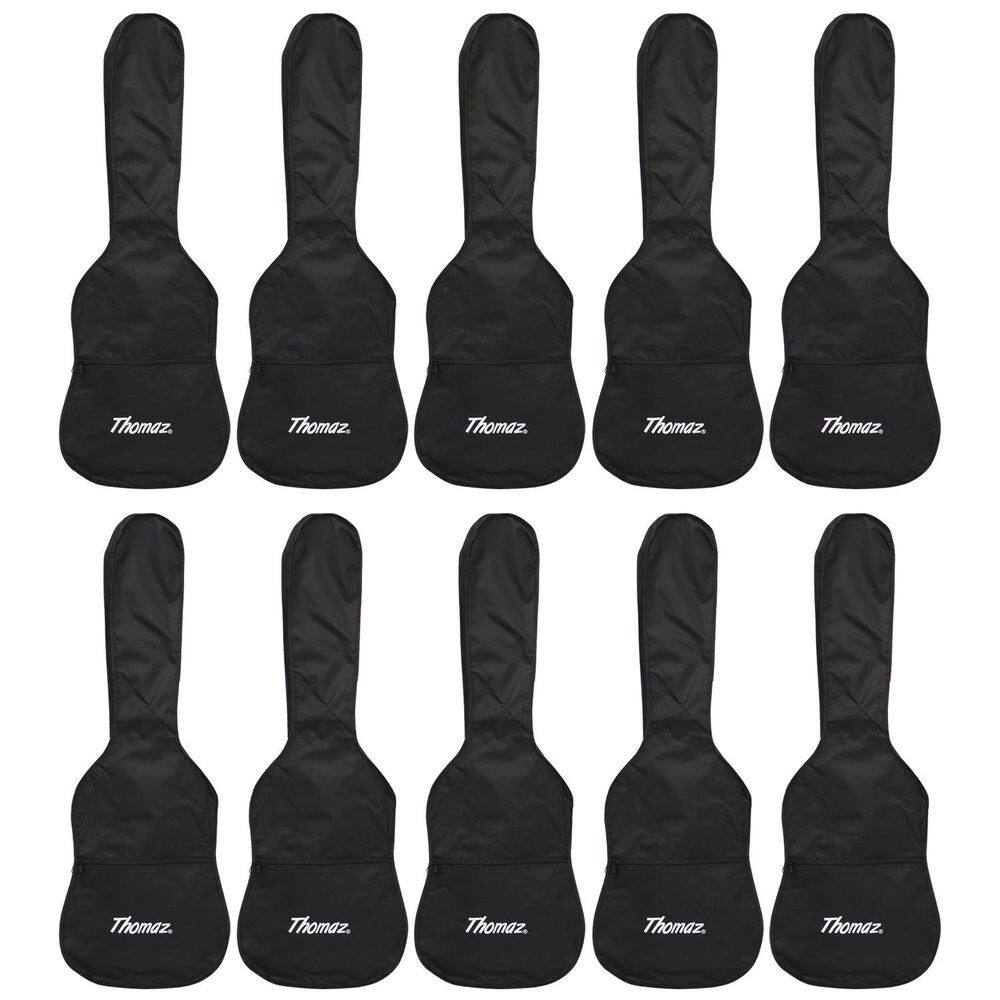 Kit 50 Capas para Guitarra Elétrica Preta Thomaz