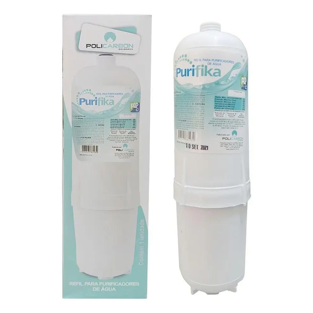 2X Refil Filtro De Água Purifika Compativel Soft Everest