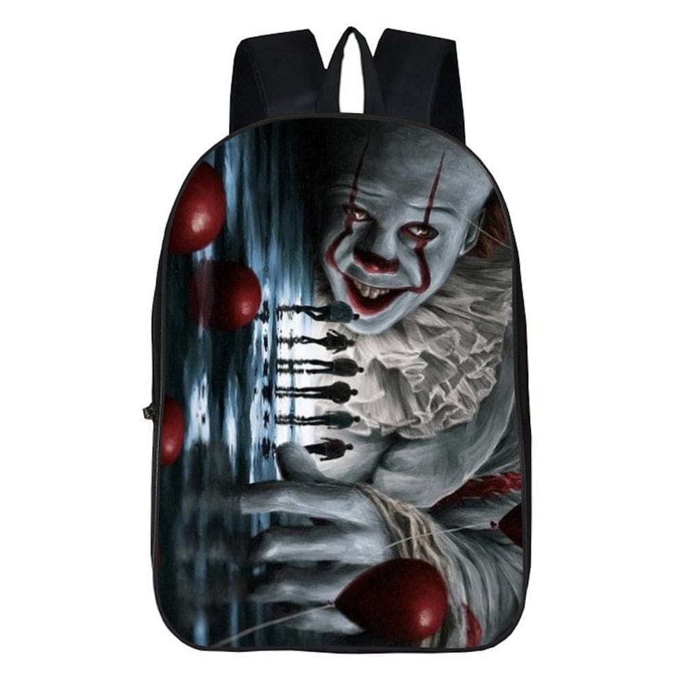 Mochila escolar genérica Clown it Pennywises para crianças