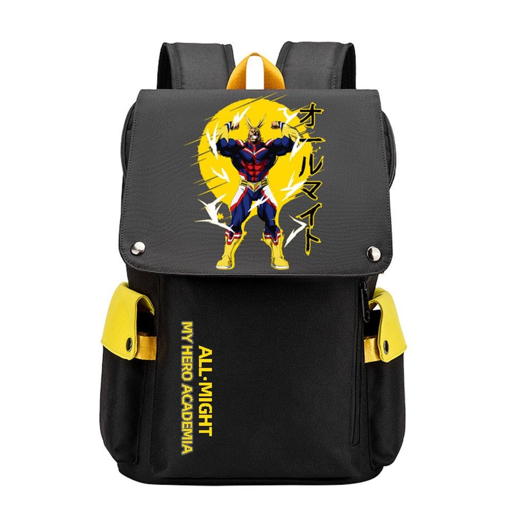 Mochila My Hero Academia All Might Cartoon Kids School