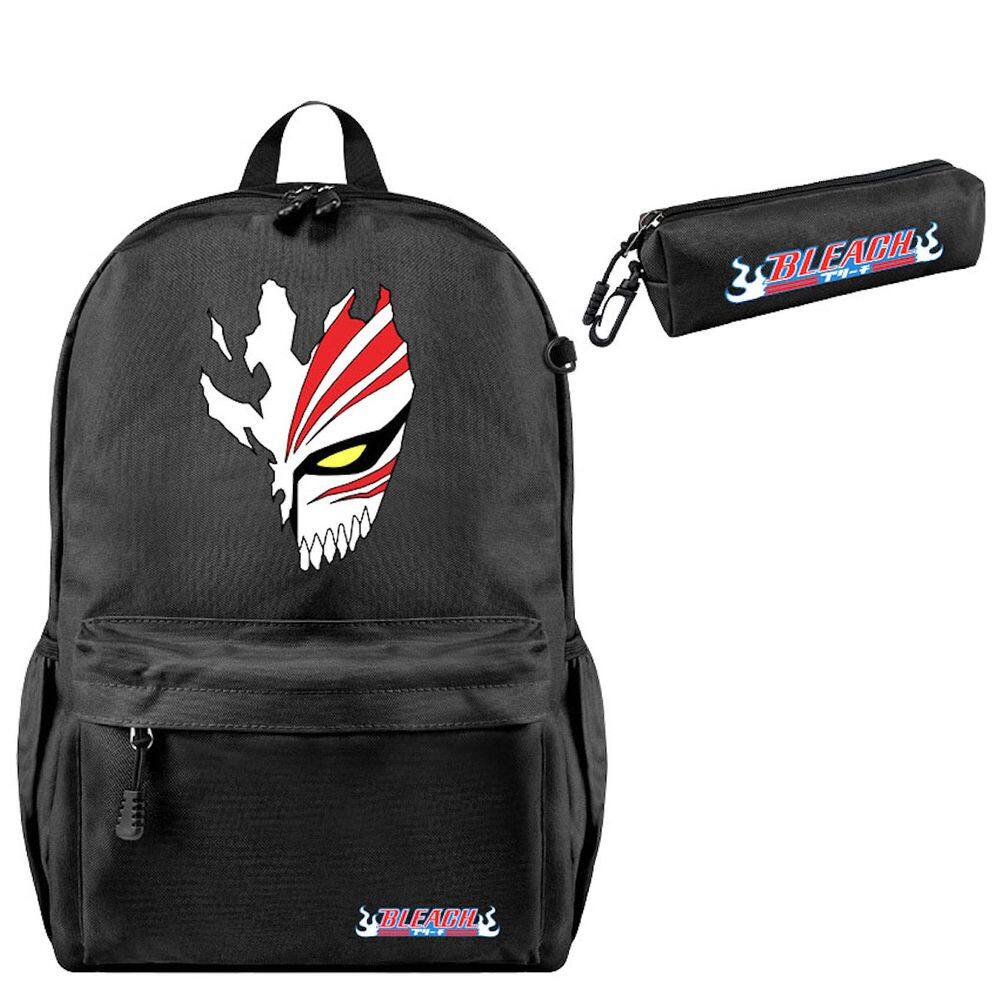 Mochila Bleachs Anime School Bleach, conjunto de 2 peças para crianças