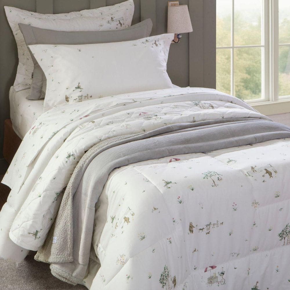 Edredom Solteiro Percal 200 Fios Kacyumara Vida Bela Fifi