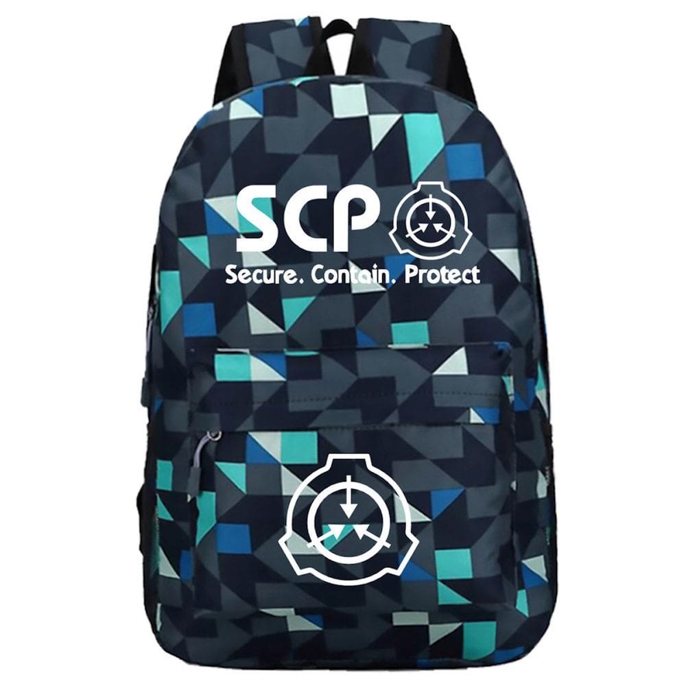 Mochila SCPS Foundations Cartoon Kids School Canvas 0,45 kg