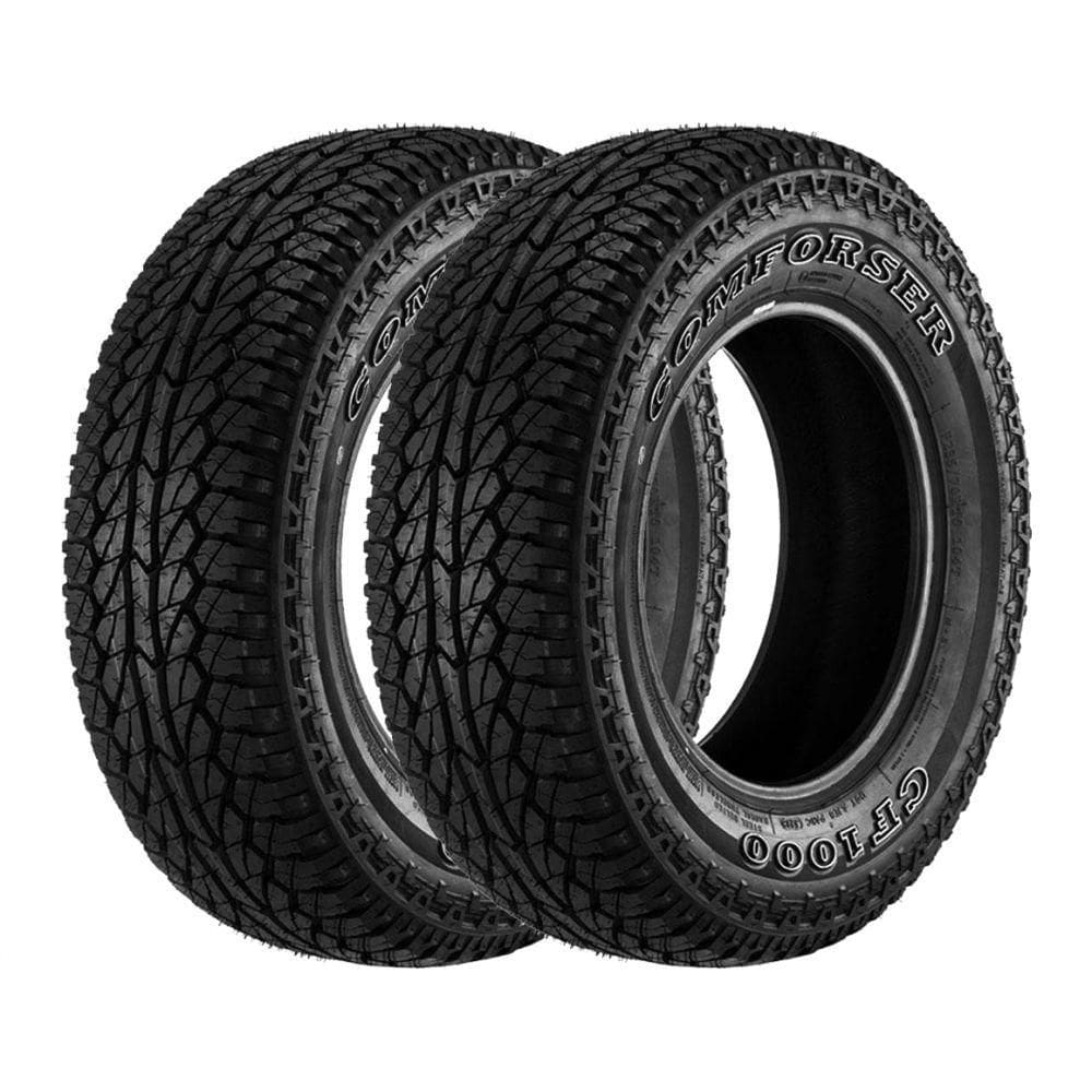 Kit 2 Pneus Comforser Aro 16 265/70R16 CF-1000 Letras Brancas 111T
