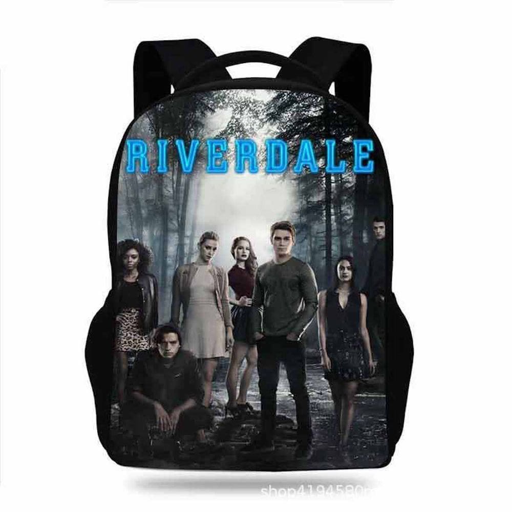 Mochila Riverdales Cartoon Kids School Oxford 31x13x42cm