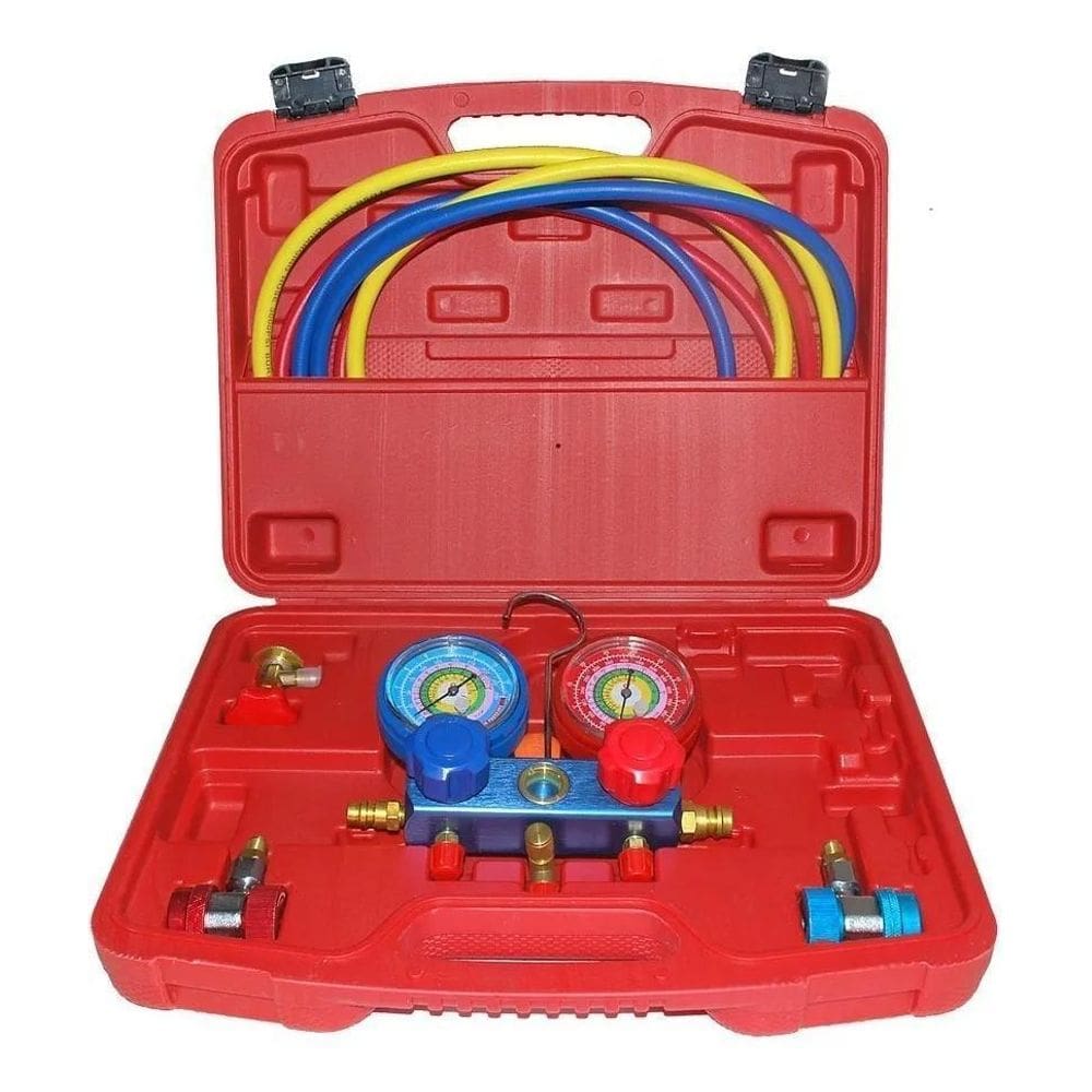 Manifold Para Gás De Ar Condicionado Dm Ferramentas