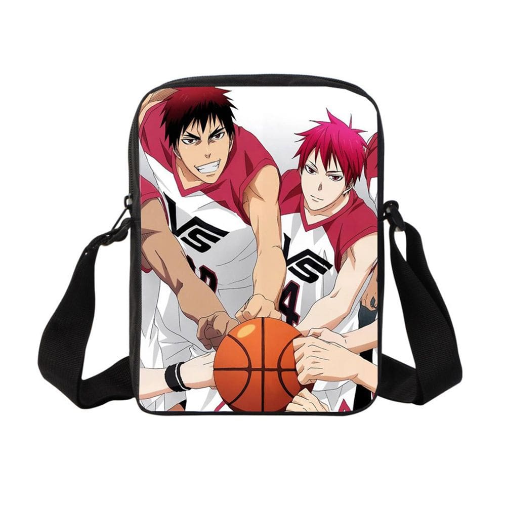 Bolsa Messenger Kurokos Basketball Anime, lona, poliéster