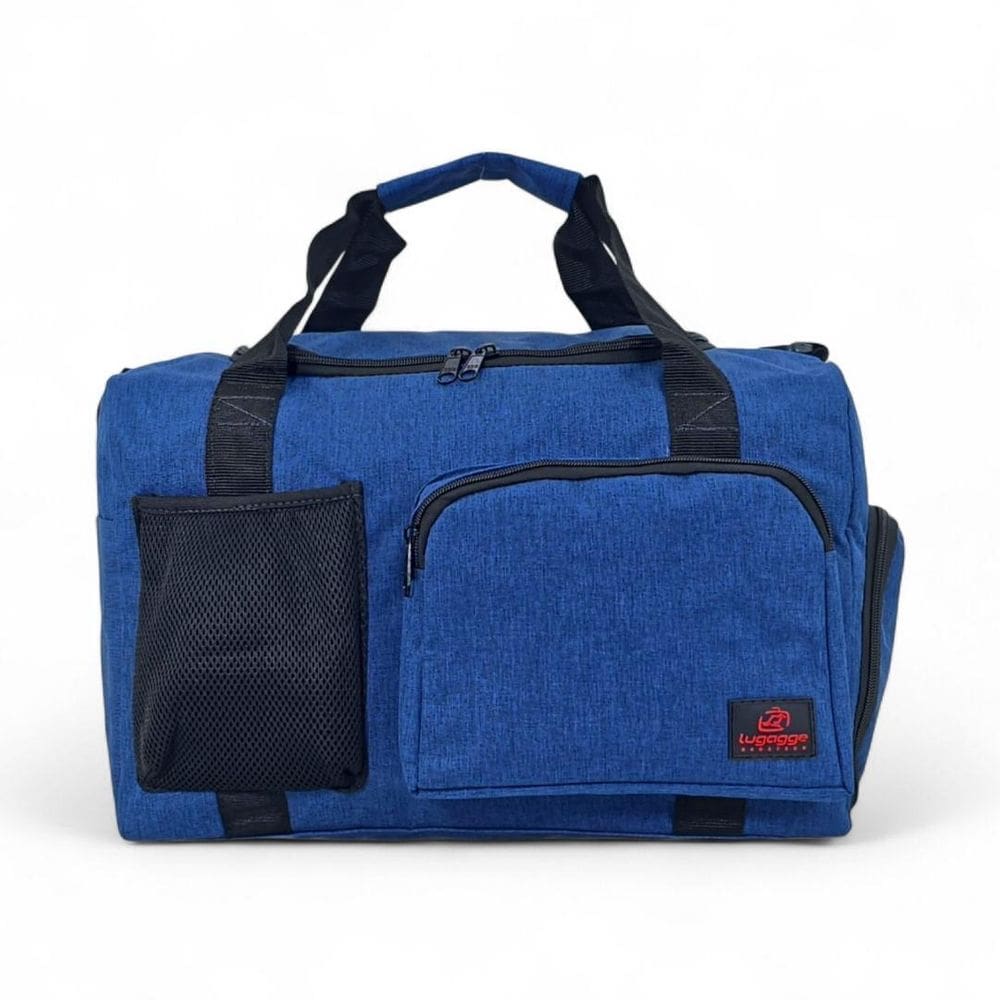 Bolsa Porta Chuteira Tenis Escola Futebol Campo Society Azul