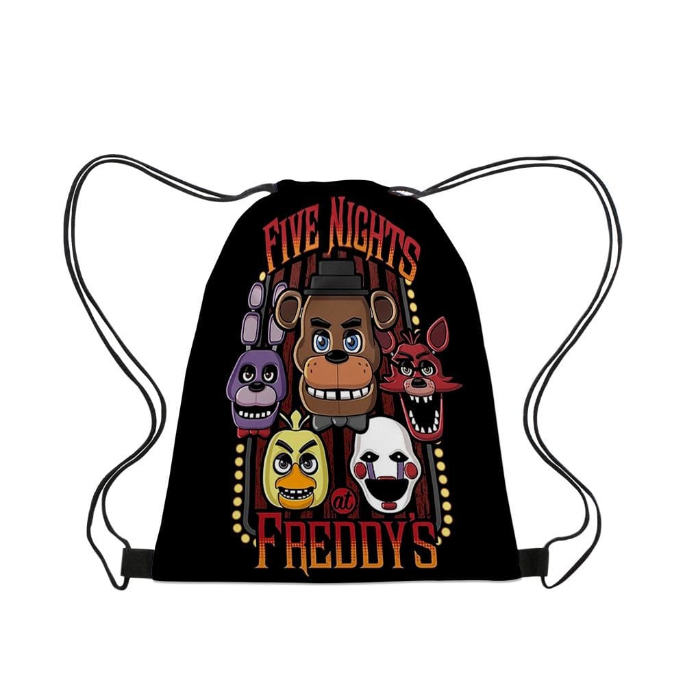 Bolsa com cordão Fives Nightss Freddys Anime String Swim Gym