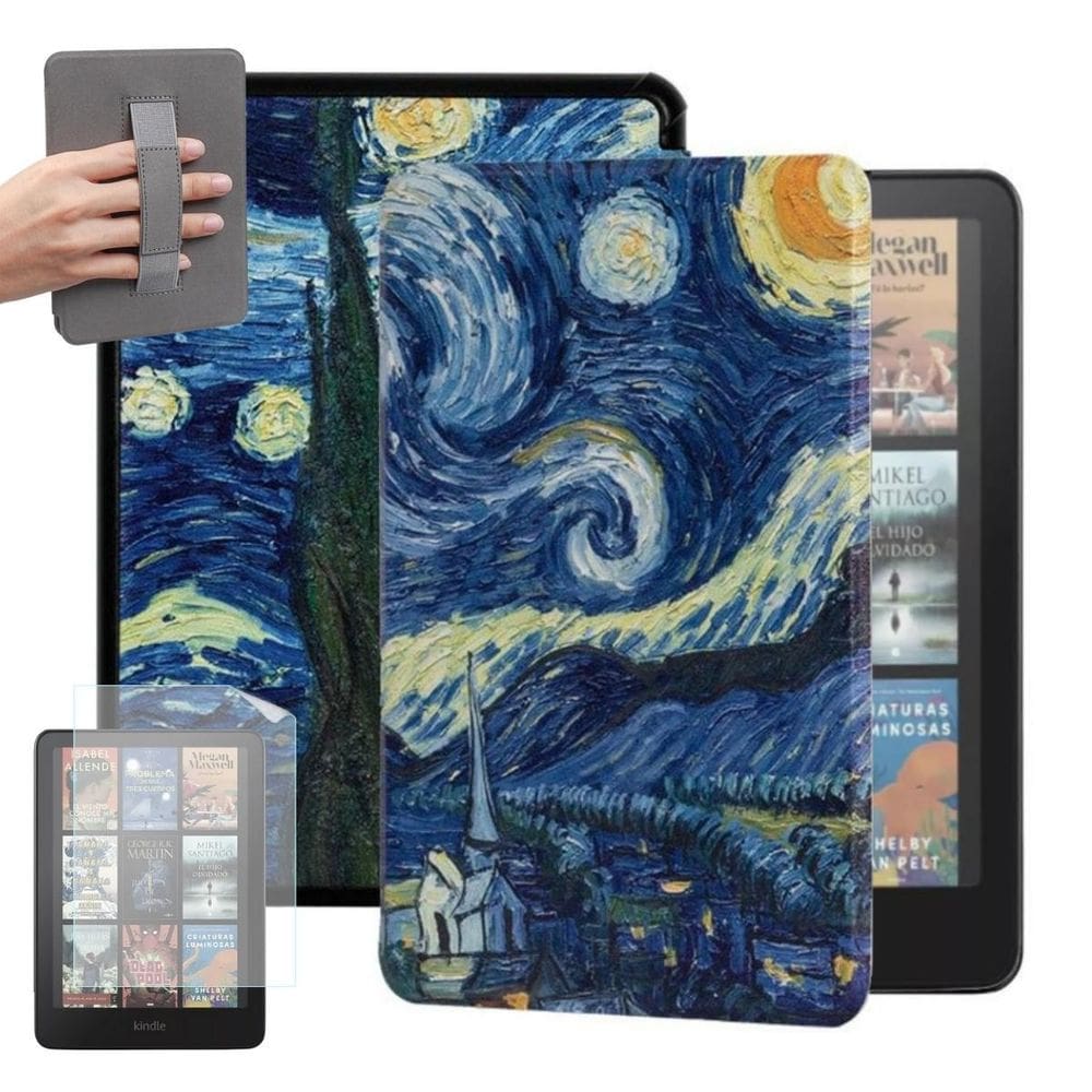 Case Para Novo Kindle Colorsoft Signature Edition + Película