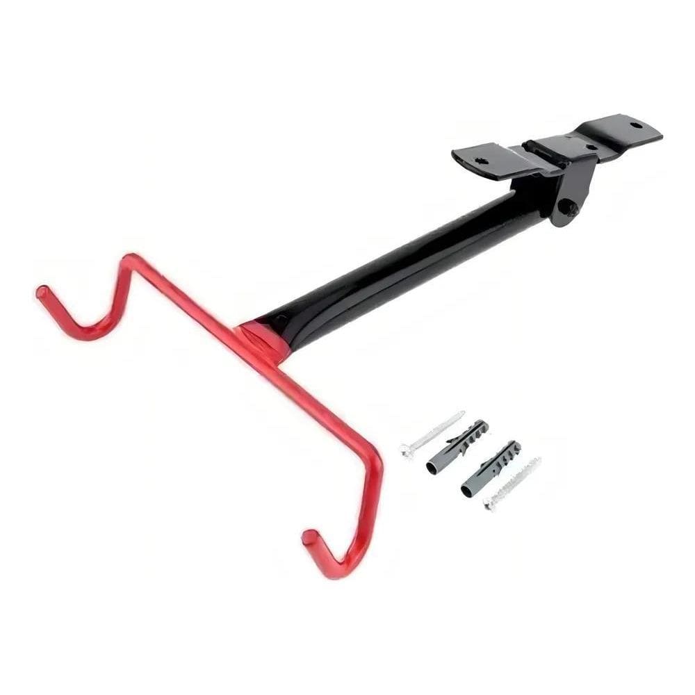 2X Suporte Parede Bike Bicicleta Retrátil Dobrável Emborrach