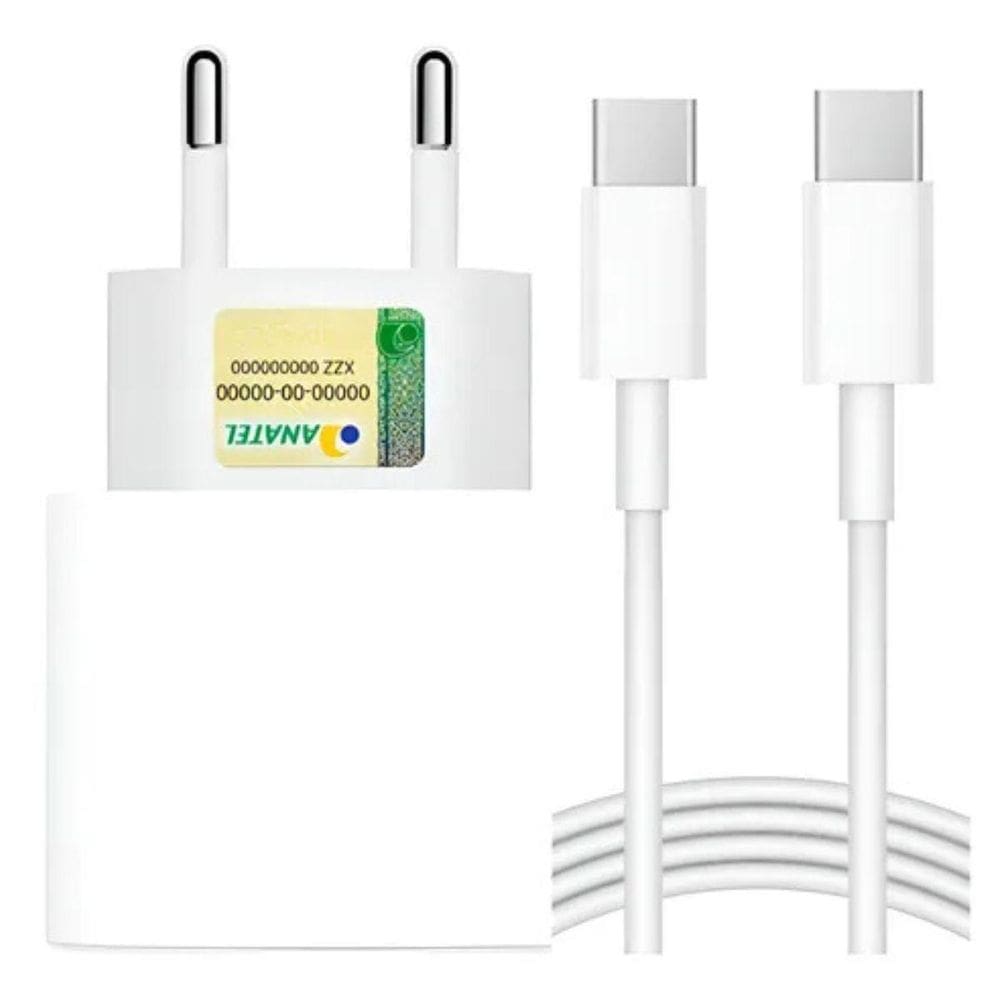 Carregador De Tomada 20W Turbo Para Celular - Potente, Turbo