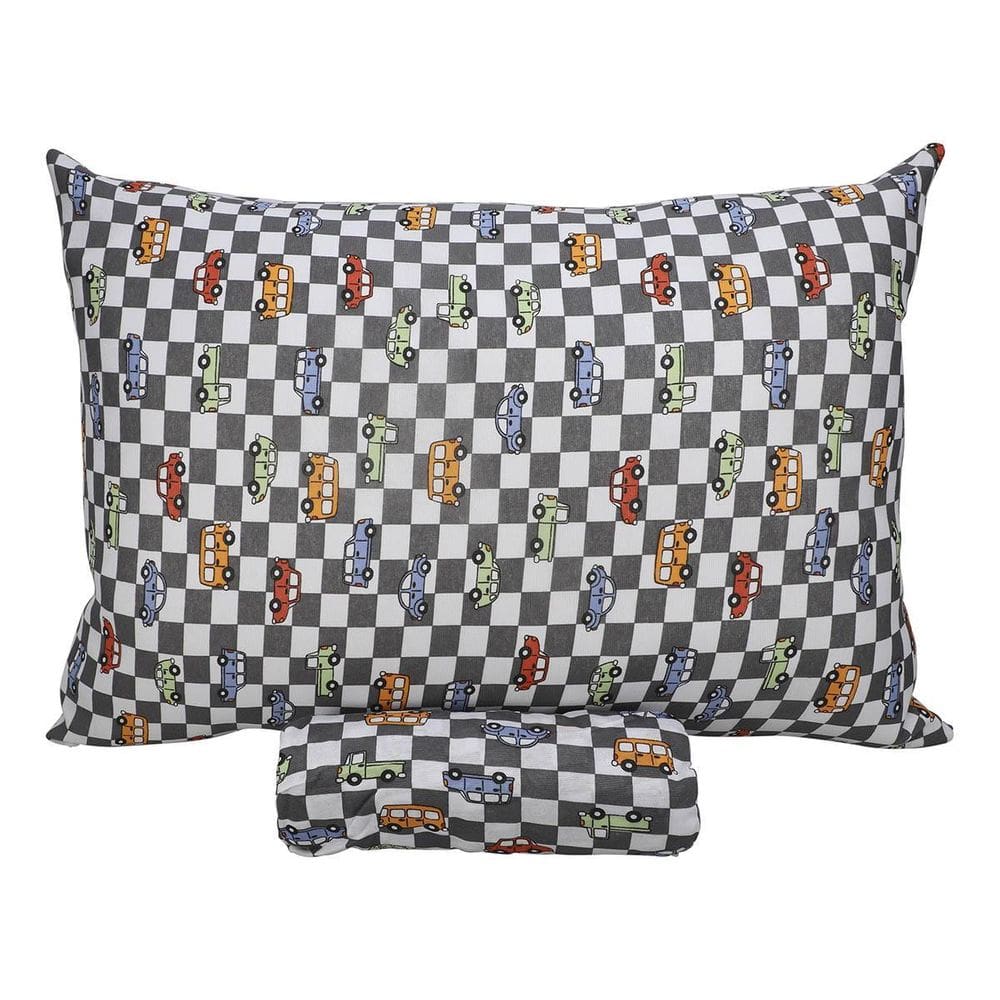 Jogo Cama Solteiro Portallar Malha Misto Estampado Multi