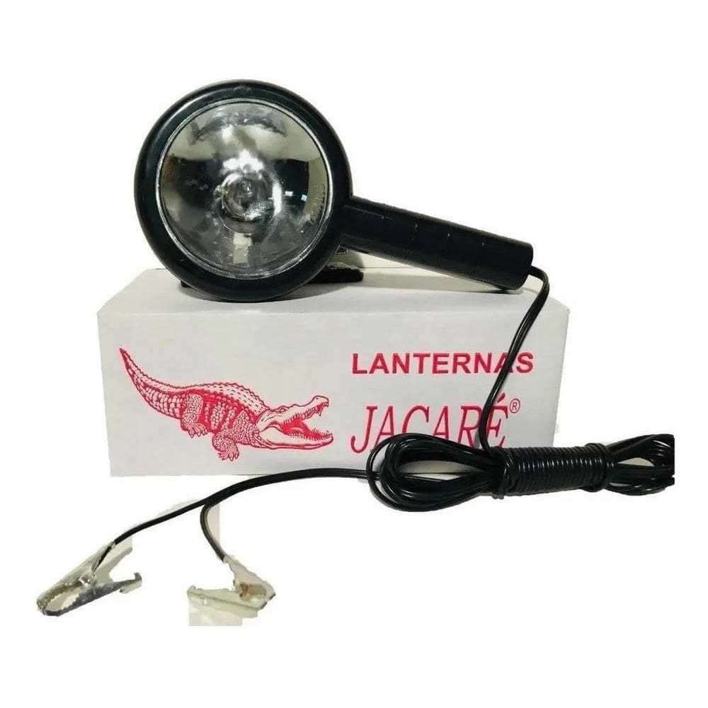 2X Lanterna Cilibrim Jacaré Com Garra Iodo 12V Farolete Sili