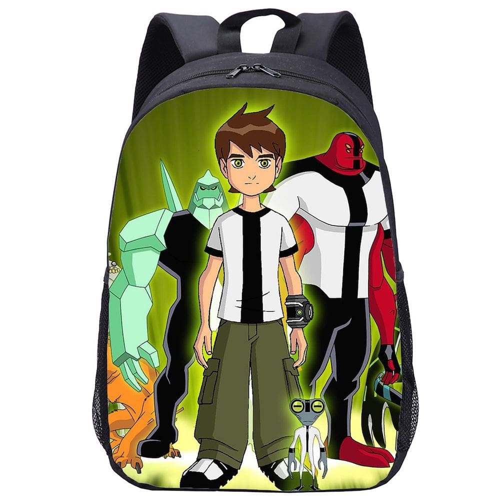 Mochila escolar Bens Boy 10 Anime Oxford Cloth 30x13x44cm