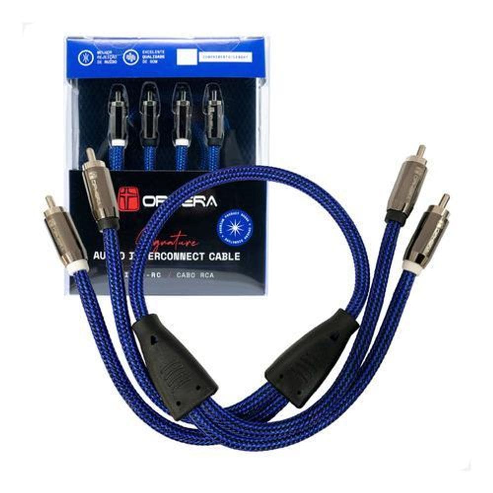Cabo Rca Ophera Signature 5 Metros Blindado Malha Nautica