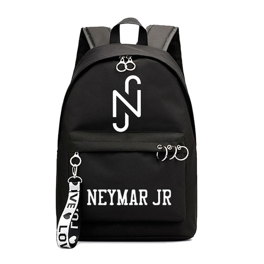 Mochila Anime School Neymars Kids Children Oxford 415g