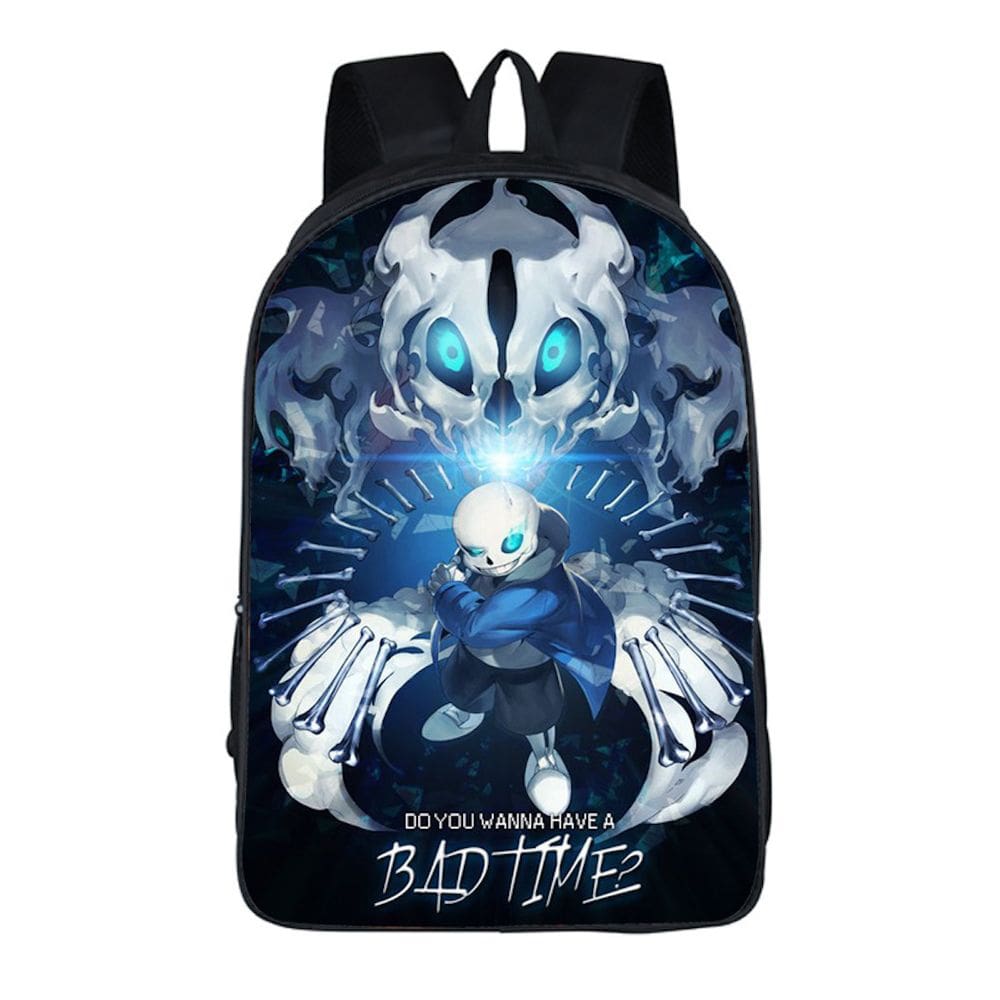 Mochila escolar Undertale Anime School Polyester 29x16x42cm