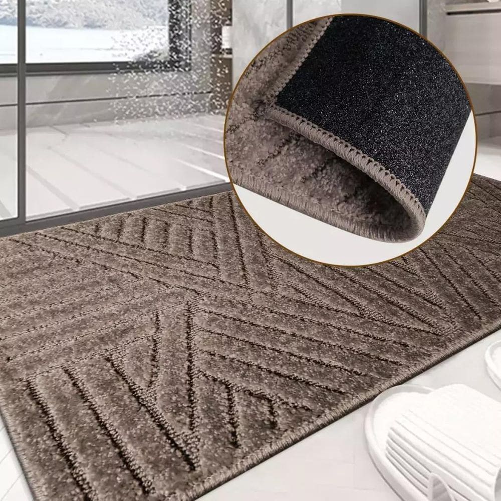 2 Tapete Banheiro Antiderrapante Grande 50X100 Js Tr M35