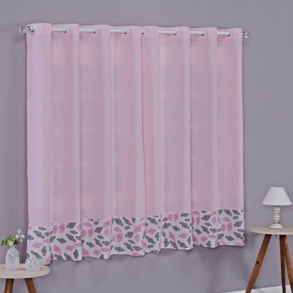 Cortina Baby 2 Metros Quarto Bebê Infantil Menino Menina