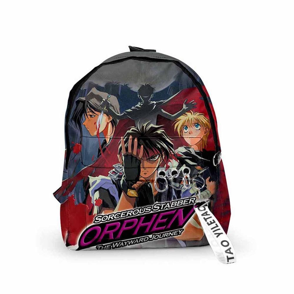 Mochila Sorcerous Stabbers Orphens Cartoon Kids School