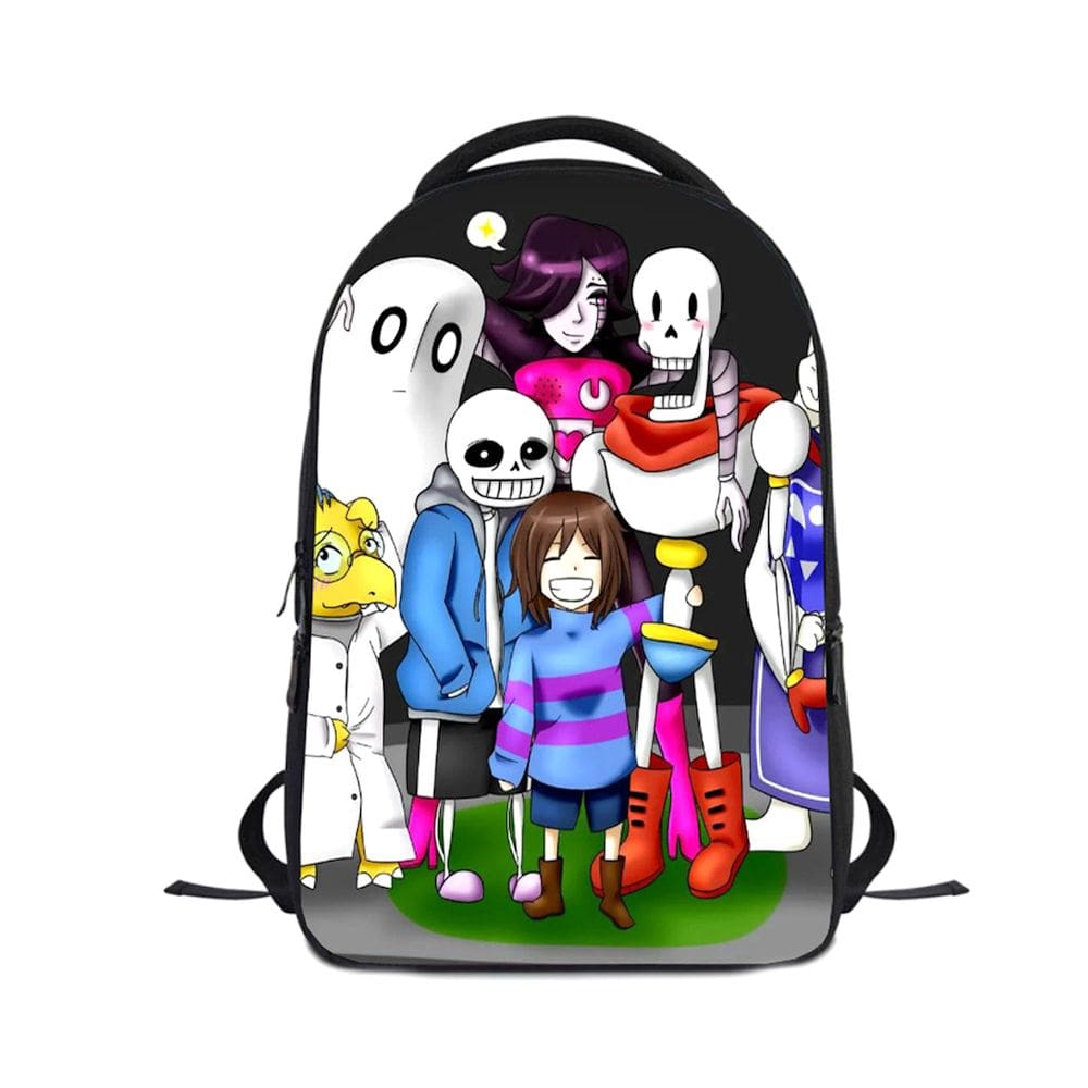 Mochila Undetales, mochila escolar infantil, impressão 3D, poliéster