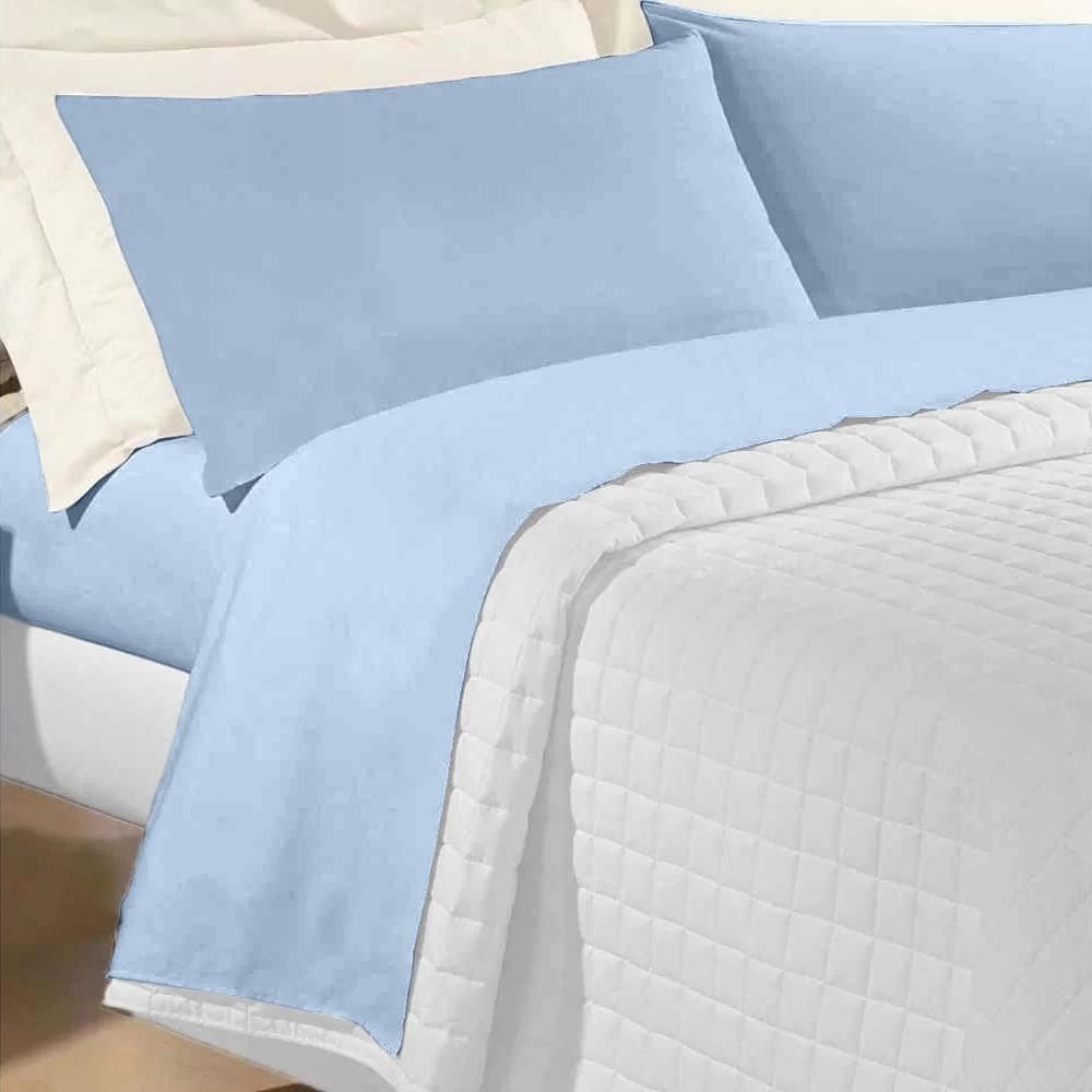 Jogo Cama Solteiro 180 Fios 100% Algodão Premier Andreza