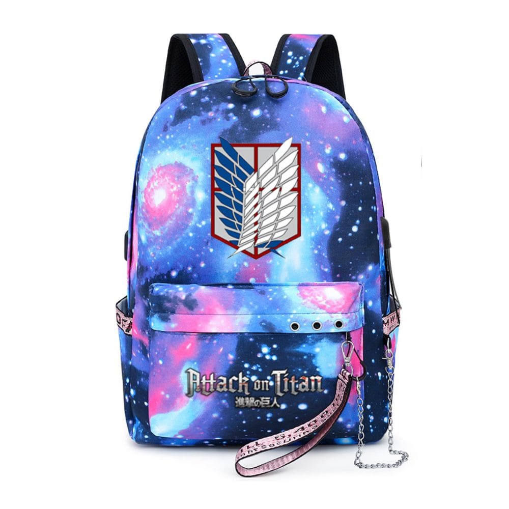 Mochila Attacks on Titans Levis Ackermans Levis Ackermans