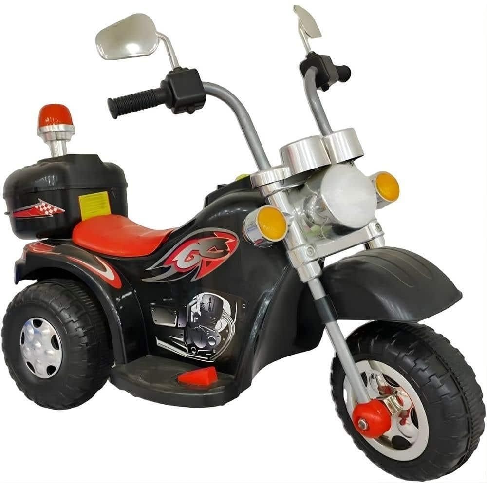 Moto Elétrica Infantil 6V Guardian X Preto BANG TOYS