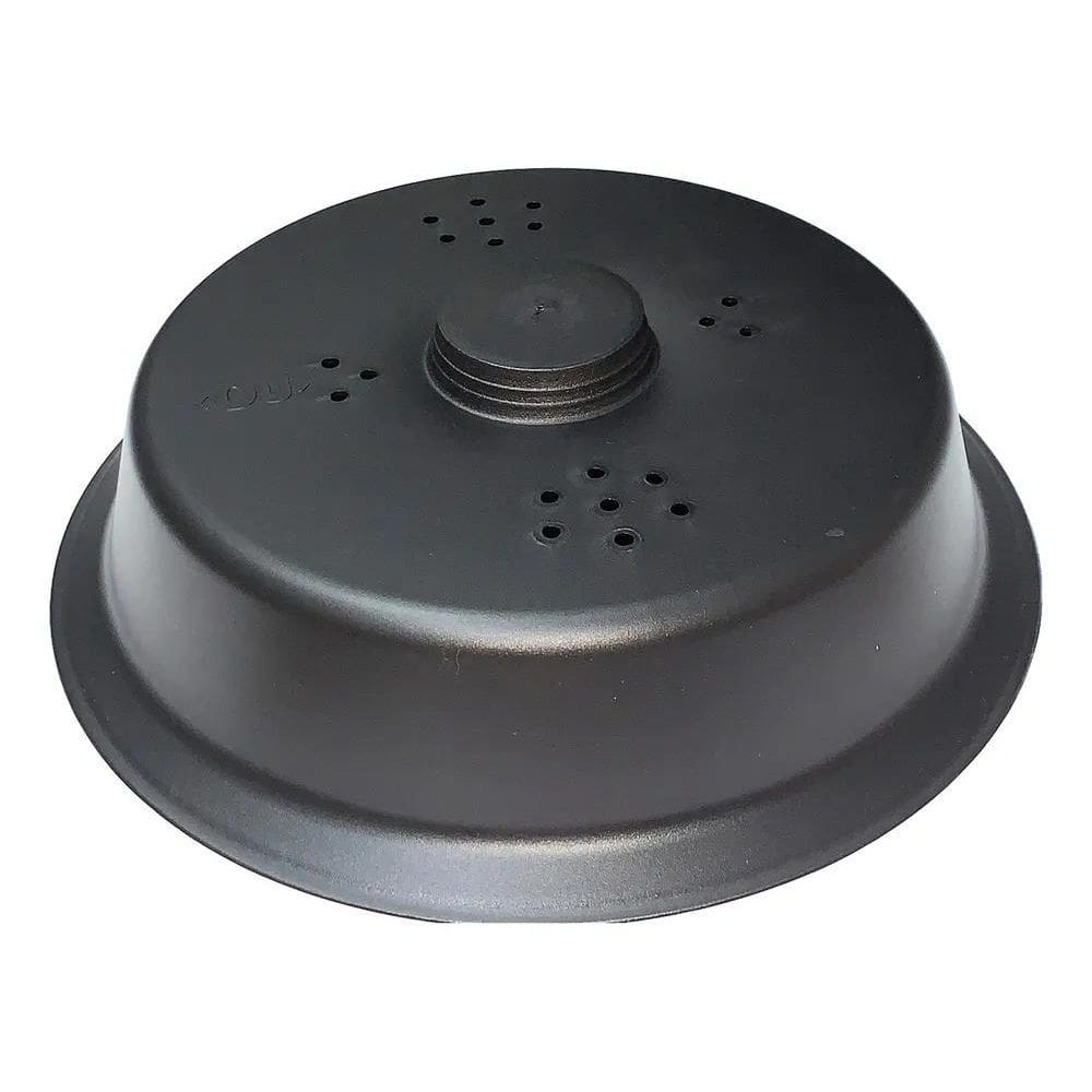 2X Tampa Para Microondas Electrolux Preta 26Cm