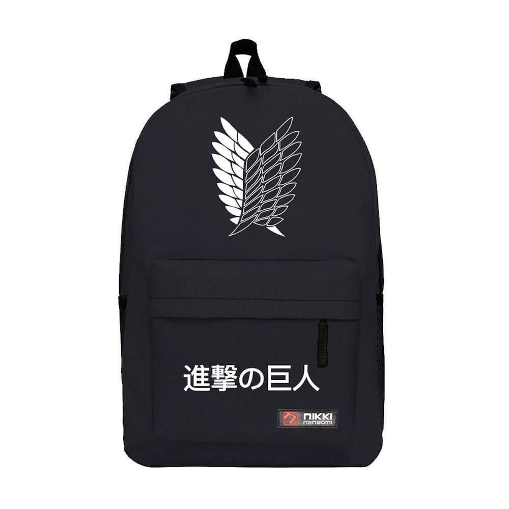 Mochila Attack on Titans Levis Ackermans Cartoon Kids