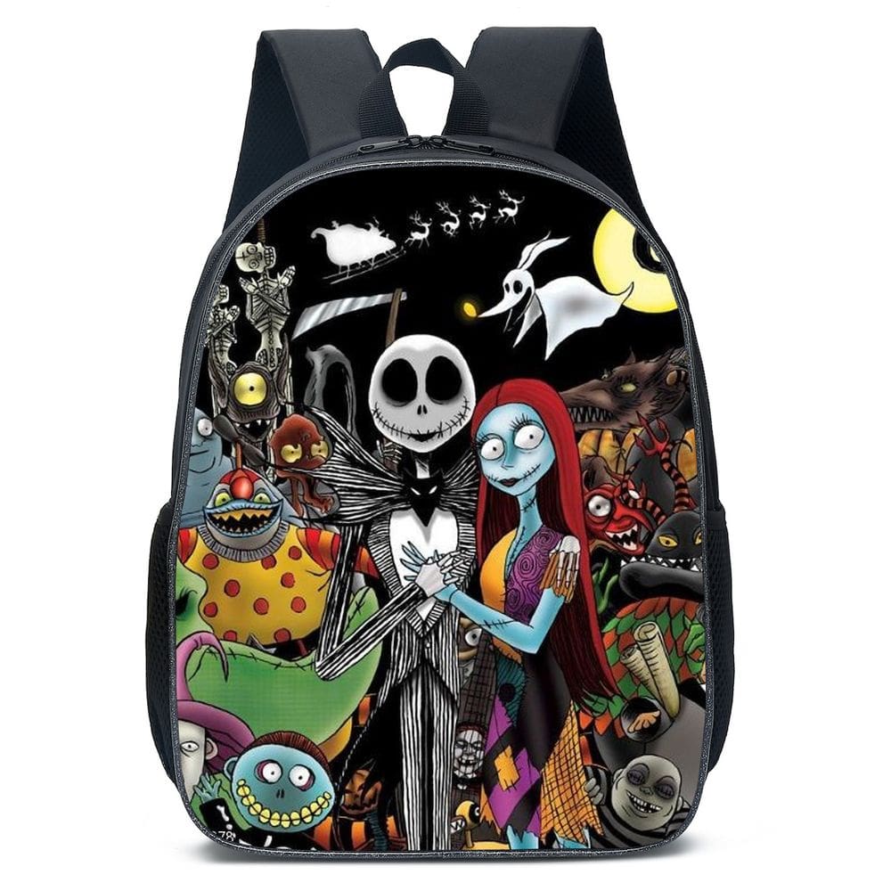 Mochila Nightmares Before Christmas Jack Skellington Sally