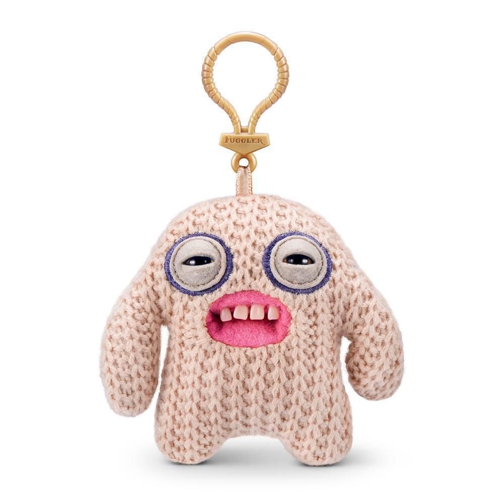Chaveiro De Pelúcia Fuggler Key Rings 13Cm - Bege
