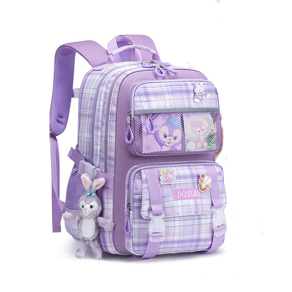 Mochila escolar Rabbits Kids Child Nylon 28x17x41cm