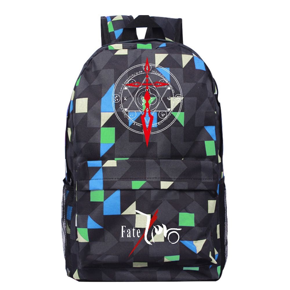 Mochila Fates Zeros Sabers Cartoon Kids School 31x13x45cm