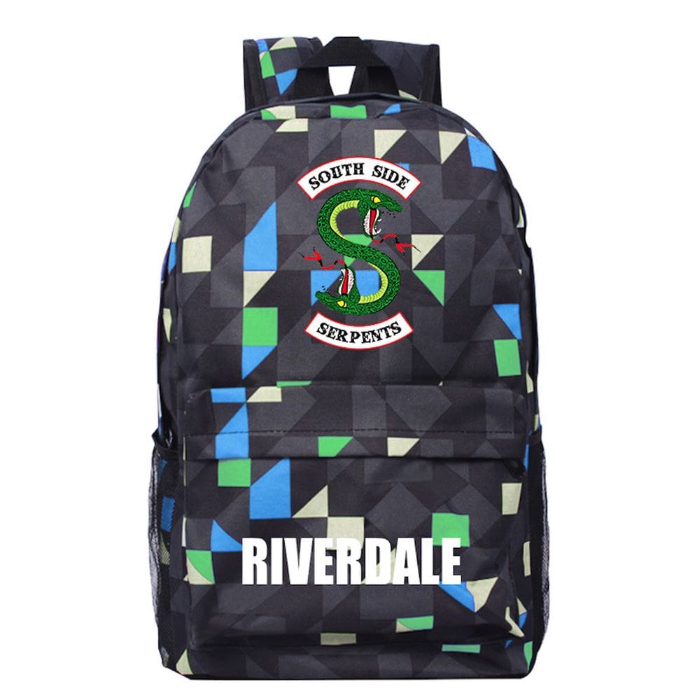 Mochila Riverdales Cartoon Kids School Oxford 31x13x45cm