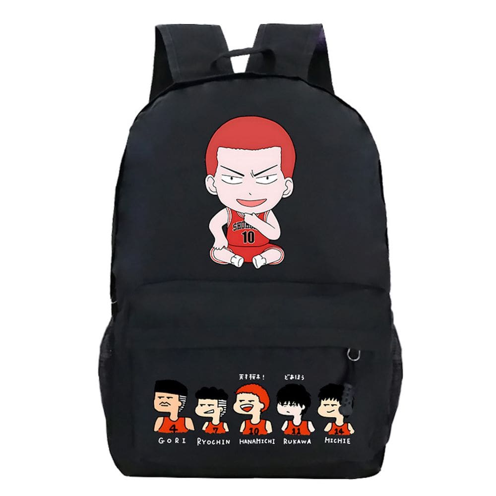 Mochila escolar Slam Dunks Basket Anime Children Poliéster