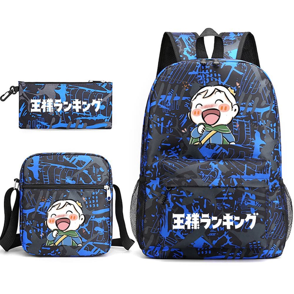 Conjunto de mochilas Rankings Of Kings Cartoon Kids School Nylon