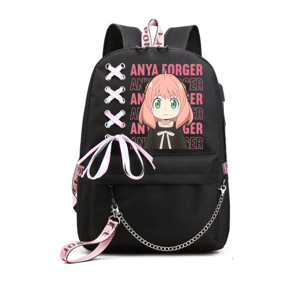 Mochila Spys Familys Anyas Forgers Cartoon Kids School