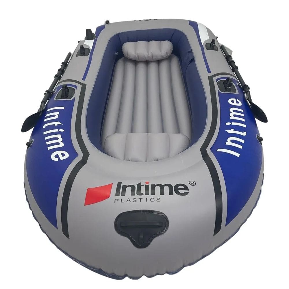 Bote Barco Inflavel 4 Pessoas Grande Inflador Remo Reforçado Passeio Praia Verao Calor Pesca Lancha Iate Jetski Rio Mar