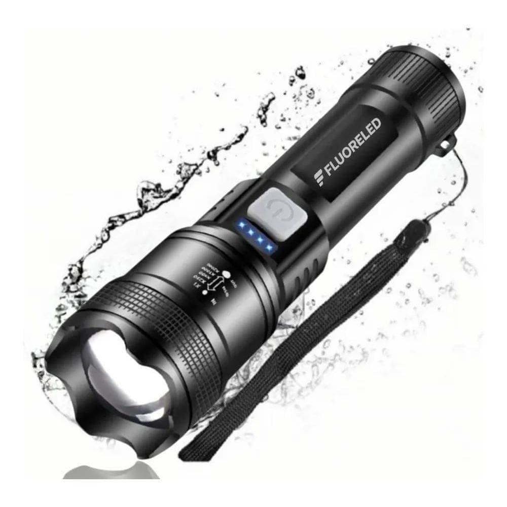 2X Lanterna Mais Forte Do Mundo Ultra Potente Sitio Fazenda