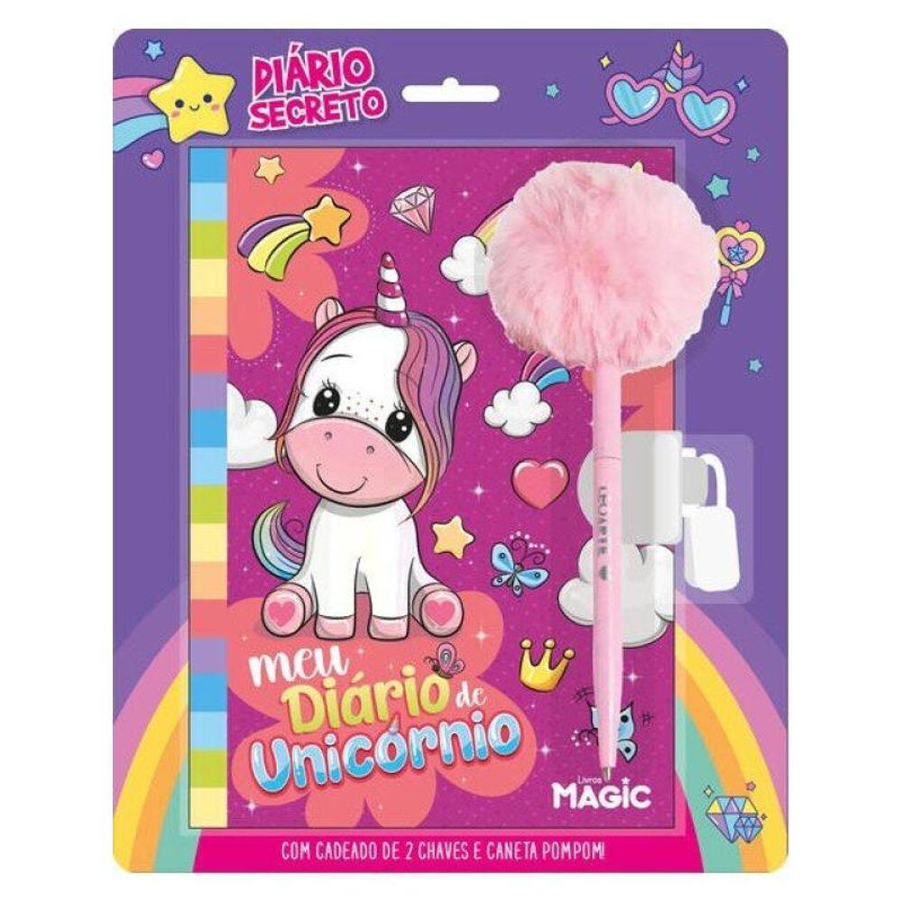 Unicórnios - Livro Diário Secreto