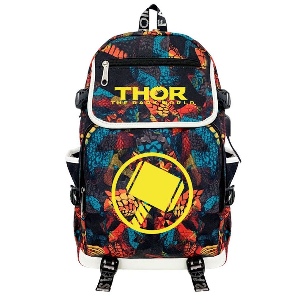 Mochila escolar Thors Anime para crianças e crianças