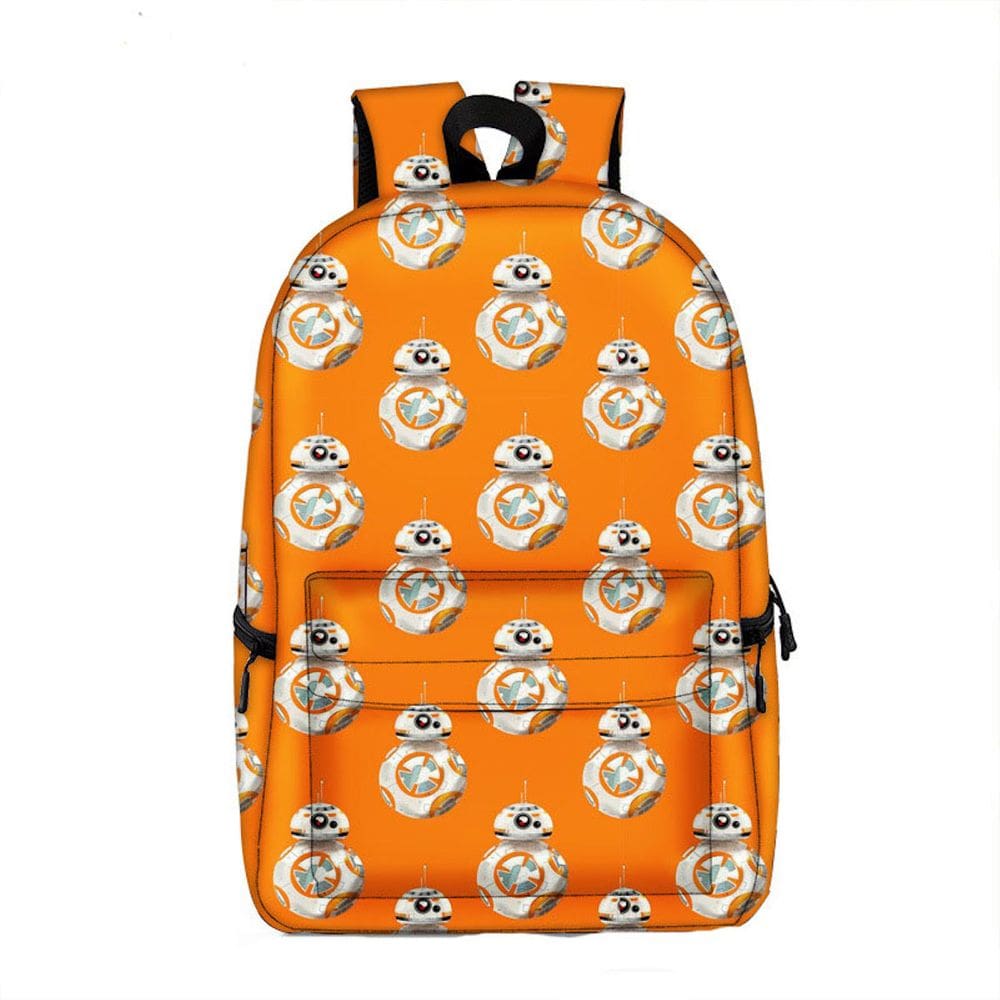 Mochila Anime School Bag Children BB8 Poliéster 440g