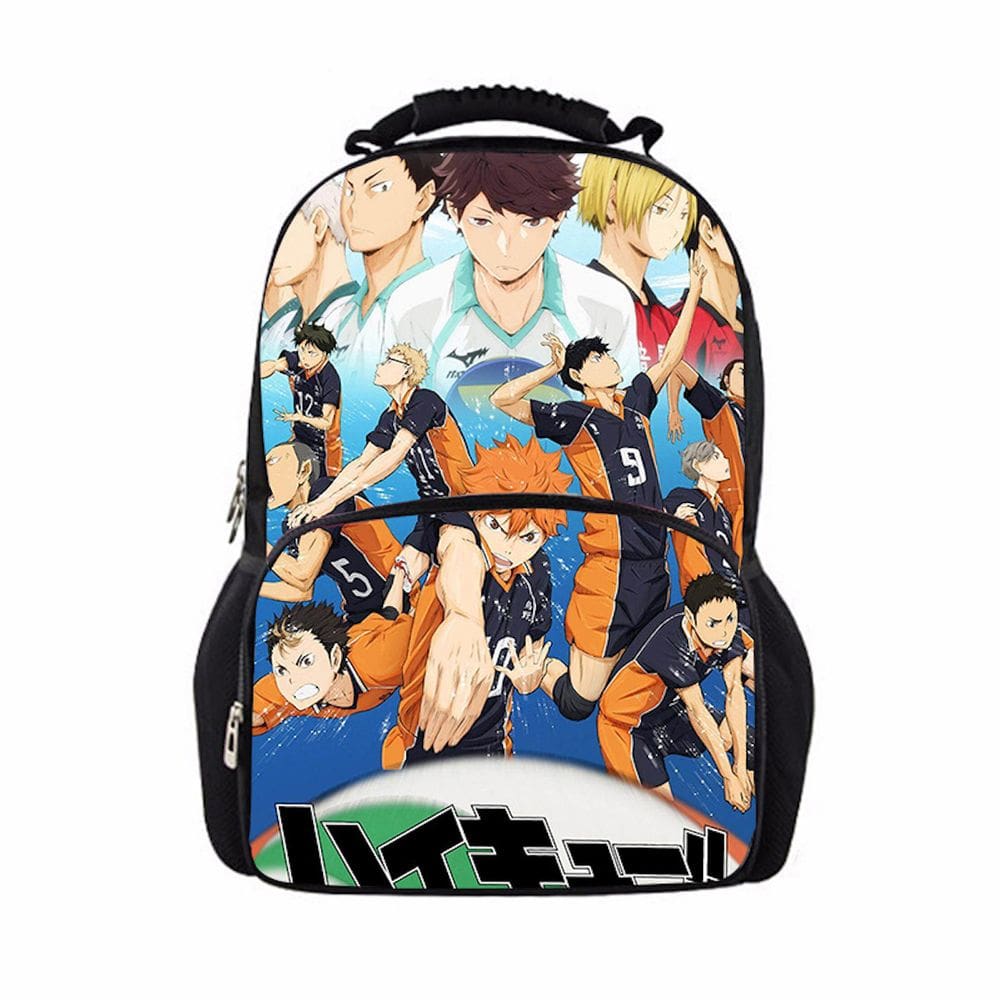 Mochila Anime School Haikyuus Kids Children 35x19x48cm
